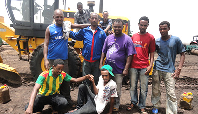 customer group photo