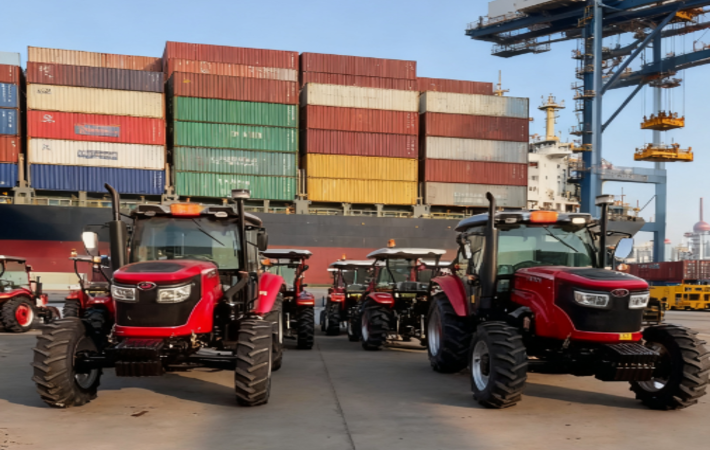Agricultural Machinery Shipped To DRC