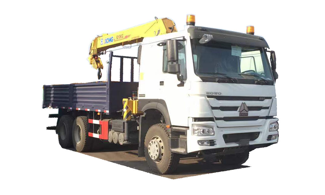 SINOTRUK HOWO 6x4 336Hp 8Ton Straight Arm Crane Boom Truck 