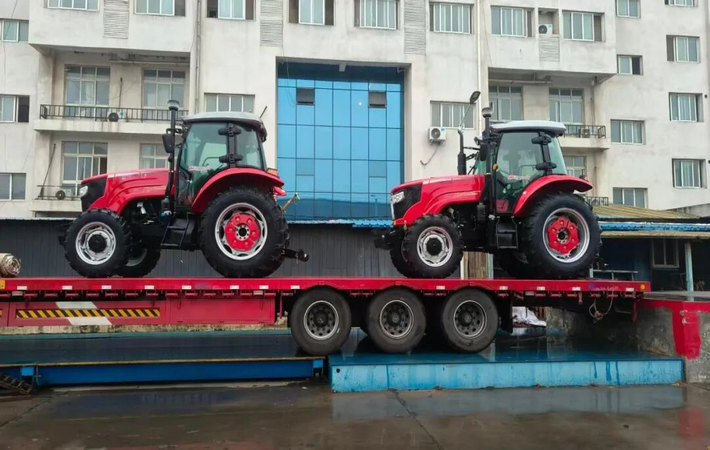 Agricultural Machinery Shipped To DRC
